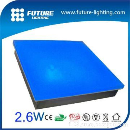 outdoor waterproof LED tough glass brick 5 years warranty IP67